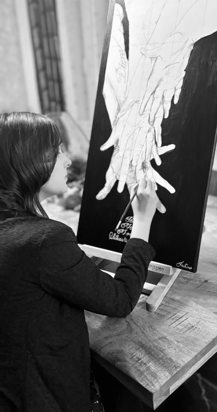 Dans les coulisses de l'atelier : le quotidien d'une artiste peintre