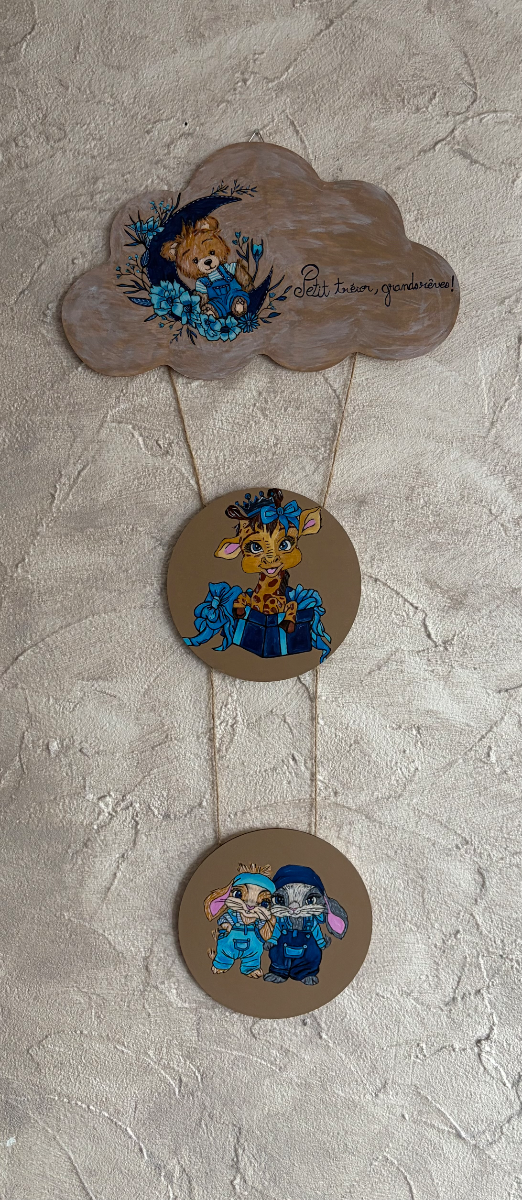 L’ourson et ses 3 compagnons 